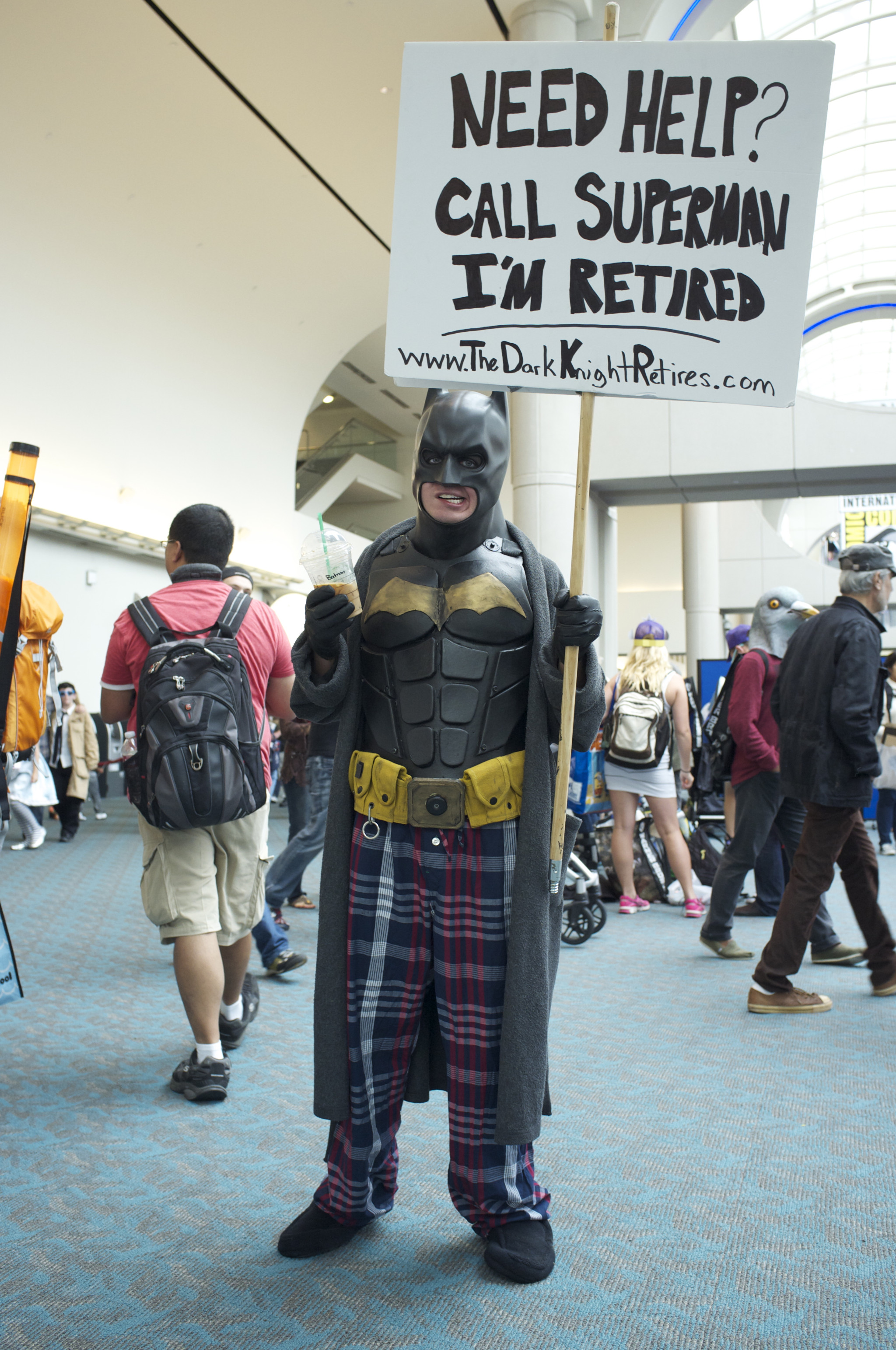 'Batman Retires', from Comic-Con 2013.