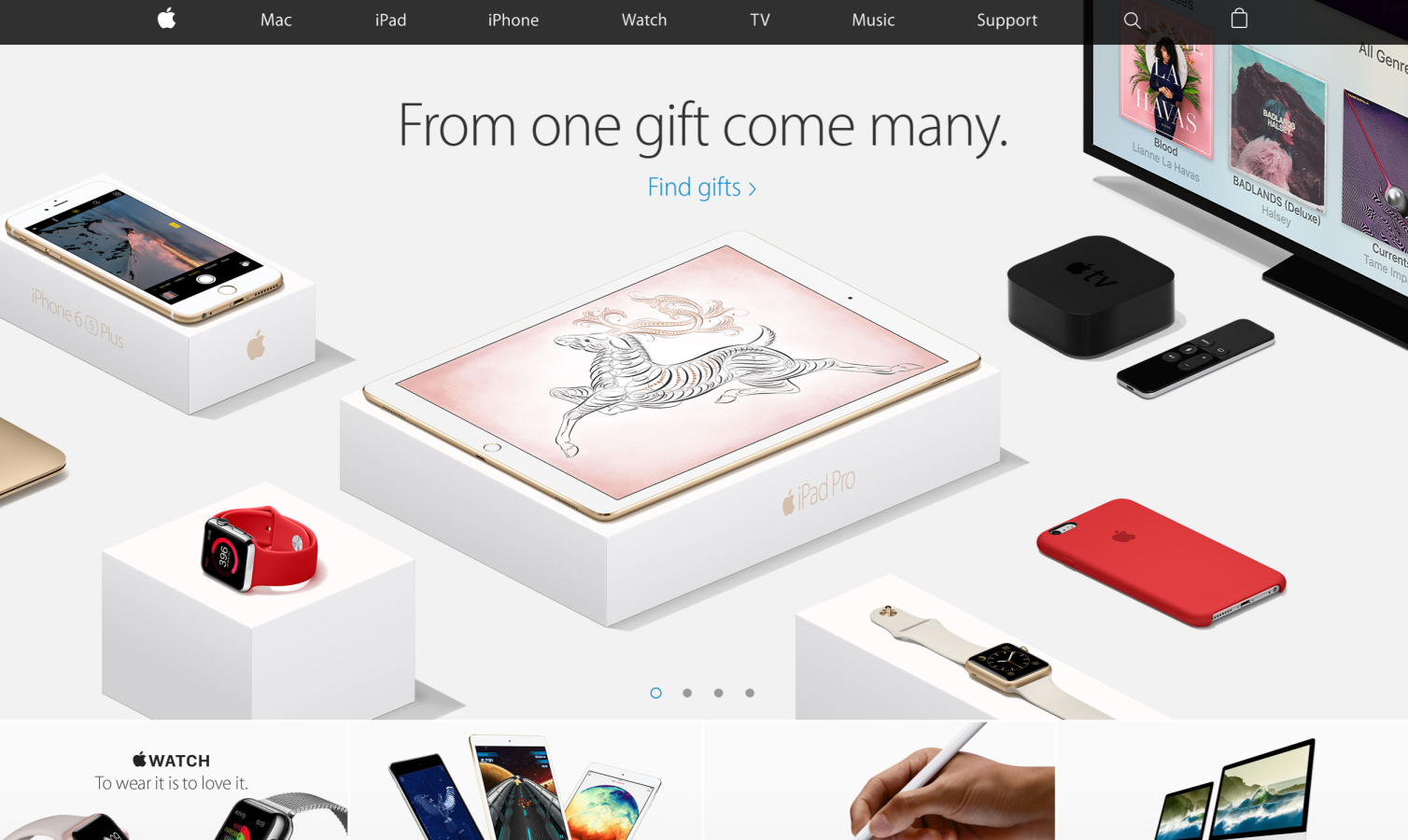 Apple Home Page