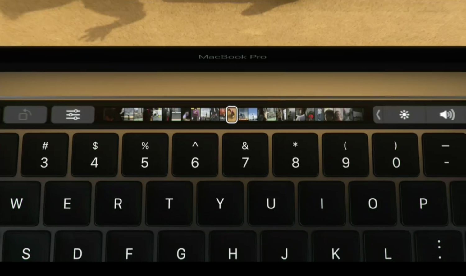 TouchBar is MacBook Pro's compelling new feature.